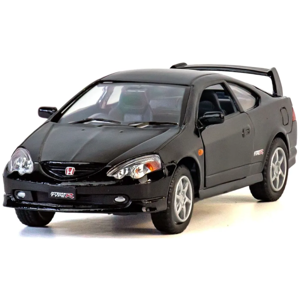 Металлическая машинка Kinsmart 1:34 Honda Integra Type R KT5053W, инерционная, Черный