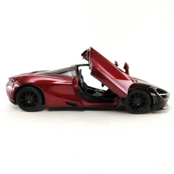 Машинка металева Kinsmart KT5403WG 1:36 McLaren MSO 720S інерційна, двері відчиняються / Червоний