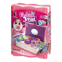 Набор для творчества KL7525-A 3в1, основа для браслетов, нитки, буквы (английские), шнурки, наклейки