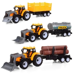 Трактор с прицепом 1669-151-3-4: Спецтехника с подвижными деталями (в ассортименте)