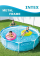Каркасний круглий басейн Intex Metal Frame Beachside 305х76см з фільтр-насосом 28208