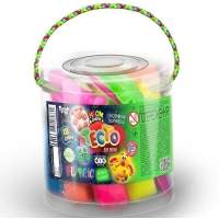 Тісто для ліплення "FLUORIC" тубус 18 кольорів укр. / 8