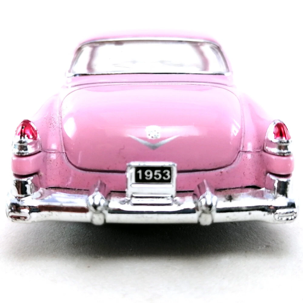 Металева машинка Kinsmart 1953 Cadillac Series 62 Coupe 1:43 (KT5339W) колір Рожевий