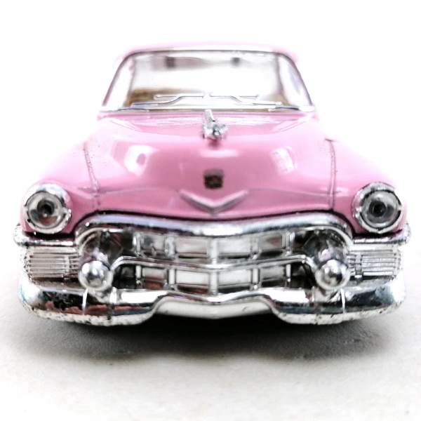Металева машинка Kinsmart 1953 Cadillac Series 62 Coupe 1:43 (KT5339W) колір Рожевий