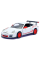 Металлическая машинка Kinsmart 1:36 2010 Porsche 911 GT3 RS KT5352W, инерционная / Белый