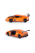 Машинка металлическая Kinsmart 1:36 Lamborghini Huracan LP620-2 KT5389W инерционная, дверь открывается / Оранжевая
