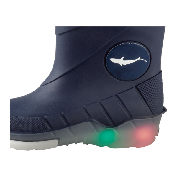 Резиновые сапоги с подсветкой для мальчика Lupilu 3M Scotchlite™ 26-27 темно-синий
