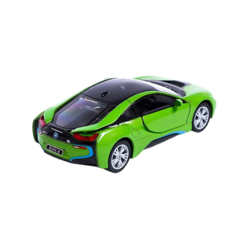 Машинка металева Kinsmart 1:36 BMW i8 інерційна KT5379WA Зелений