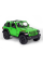 Машинка металлическая Kinsmart 1:34 2018 Jeep Wrangler KT5412WA инерционная, дверь открывается / Зеленый с открытым верхом