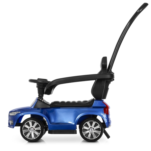 Толокар детский M 4114ELS-4 – каталка 2в1 с родительской ручкой и музыкой