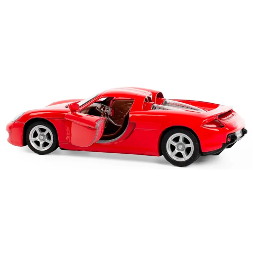 Машинка металева Kinsmart 1:36 Porsche Carrera GT (інерційна, відкриваються двері, червона KT5081W)