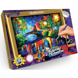 Картина за номерами 32x23 см 'Рандеву' з рамкою, фарби і пензлик KN-01-06