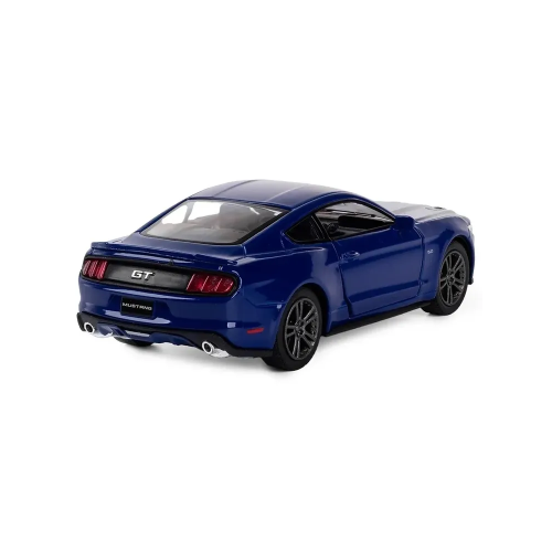 Масштабна модель Ford Mustang GT 2015 Kinsmart 1:38, інерційний механізм, KT5386W Синя