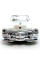 Металева машинка Kinsmart 1953 Cadillac Series 62 Coupe 1:43 (KT5339W) колір Білий