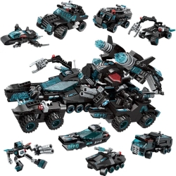 Конструктор Qman 1413 Поліцейська техніка 8 в 1