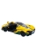 Металлическая машинка Kinsmart 1:36 McLaren P1 инерционная, жёлтая с принтом, KT5393WF