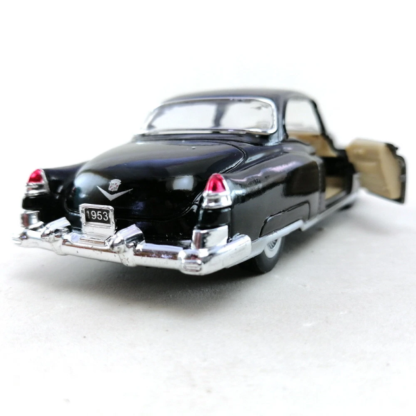 Металева машинка Kinsmart 1953 Cadillac Series 62 Coupe 1:43 (KT5339W) колір Чорний