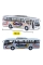 Металева машинка Kinsmart Автобус Coach білий інерційний (KS 7101 W White)