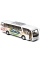 Металева машинка Kinsmart Автобус Coach білий інерційний (KS 7101 W White)