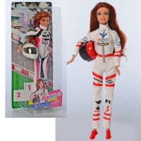 Лялька-модель Defa Lucy Гонщица с аксессуарами, 29 см, 8462-BF