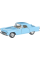 Машинка металлическая Kinsmart 1:36 1955 Ford Thunderbird KT5319W инерционная, дверь открывается / Голубой