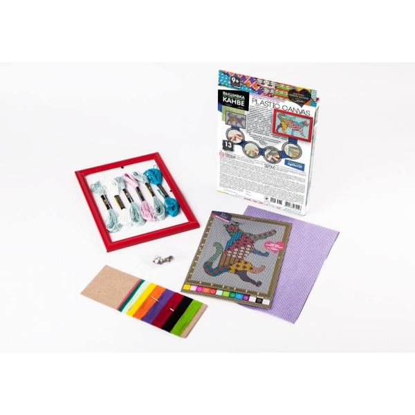 Набор "Вышивка на пластиковой канве Plastic canvas" PC-01-08