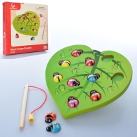 Деревянная игрушка Рыбалка "Солнышко" MD 2121 Сортер для малышей