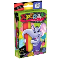 Крейда для малювання на асфальті  велика  3 кольори MEL-01-01U