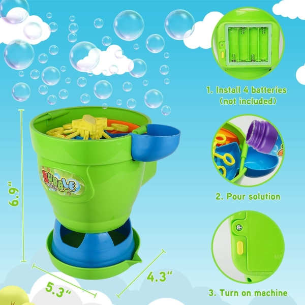 Установка для мильних бульбашок 007