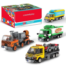 Конструктор IBLOCK "Городской транспорт" (арт. PL-921-440)