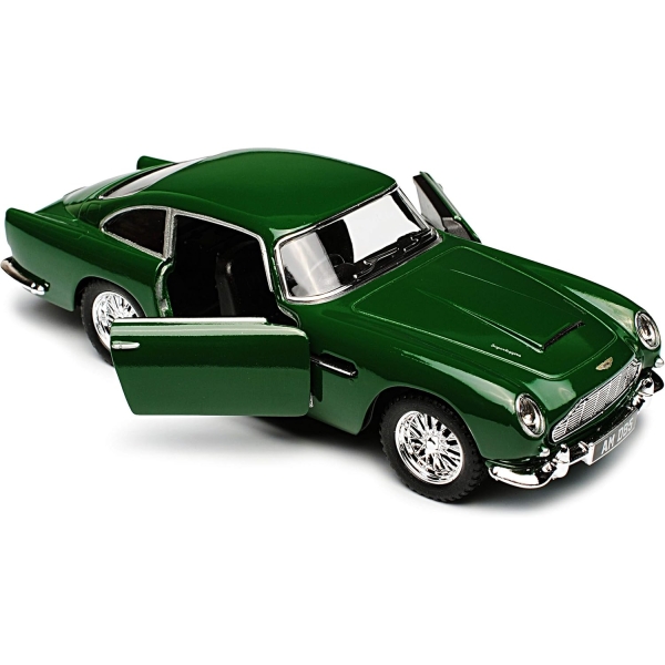 Машинка металева Kinsmart 1:38 Aston Martin DB5 KT5406W інерційна, двері відчиняються / Зелений