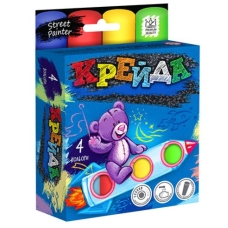 Крейда для малювання на асфальті велика 4 кольори MEL-01-02U