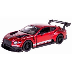 Металева машинка Kinsmart 1:38 "Bentley Continental GT3" інерційна, Червона, KT5417W