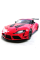 Машинка металлическая Kinsmart 1:36 Toyota GR Supra Racing Concept KT5421W инерционная, двери открываются / Красный