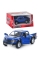 Машинка металлическая Kinsmart 1:46 2013 Ford F-150 SVT Raptor SuperCrew KT5365W инерционная, дверь открывается / Синий