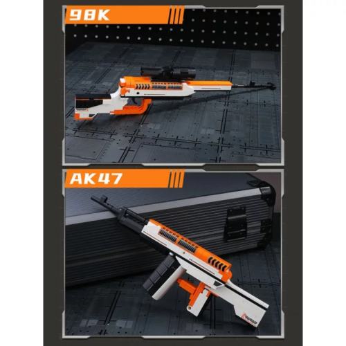 Конструктор Qman 42109 Пістолет, автомат, гвинтівка (3 в 1) 273 деталі