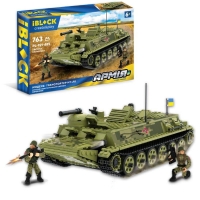 Конструктор IBLOCK Армия, Транспортер MT-ЛБ, 763 детали PL-921-485
