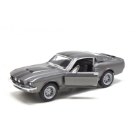 Модель машины Kinsmart 1:38 "1967 Shelby GT-500", инерционная, металл KT5372W / Серая