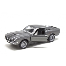 Модель машини Kinsmart 1:38 "1967 Shelby GT-500", інерційна, метал KT5372W / Сіра