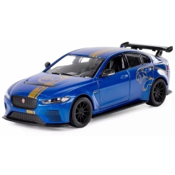 Металева машинка Kinsmart 1:38 Jaguar SV Project 8 Livery Edition KT5416WF, інерційна / Синій