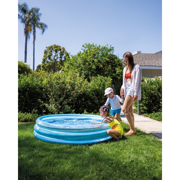 Надувний басейн Intex Blue Bliss Splash 147×33 см (58467EP), 330 л, 2+