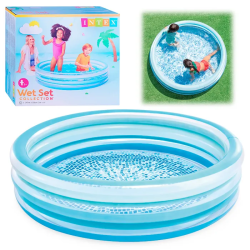 Надувний басейн Intex Blue Bliss Splash 147×33 см (58467EP), 330 л, 2+