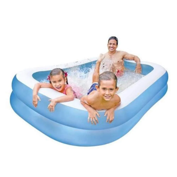 Надувний басейн Intex Swim Center Family Pool 203×152×48 см (57180), 540 л