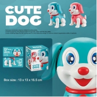 Муз. тварина 976A (72шт/2) 2 кольори собачки, звук, в кор. 13*13*16, 5 см