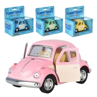 Машинка 1967 Volkswagen Classic Beetle KT4026WC металл, инерция
