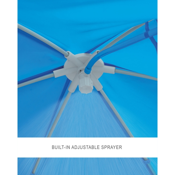 Каркасний басейн Intex 28209 Canopy Metal Frame 183х38см з навісом, 700л