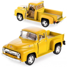 Машинка металева Kinsmart 1:38 Ford F-100 Pickup 1956 інерційна, KT5385W колір Жовтий