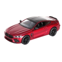 Машинка металева Kinsmart 1:38 BMW M8 Competition Coupe KT5425W інерційна, двері відчиняються / червоний