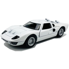 Модель машини KT5427W KINSMART "1966 Ford GT40 MKII" інерція 1:32 колір Білий