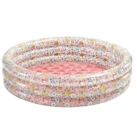 Дитячий надувний басейн INTEX 58427NP "Солодкі квіти", для дітей 1–3 років, 147×33 см